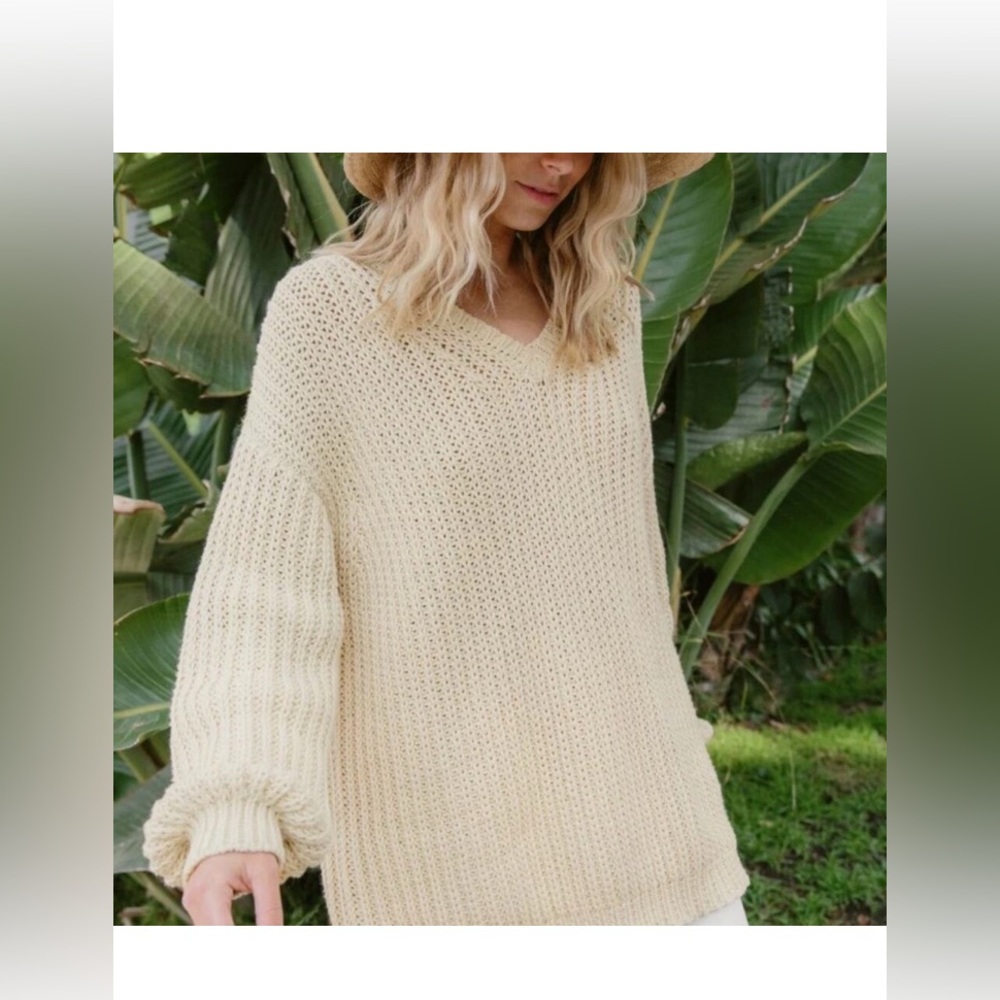 Jenni Kayne Cotton Cabin sweater